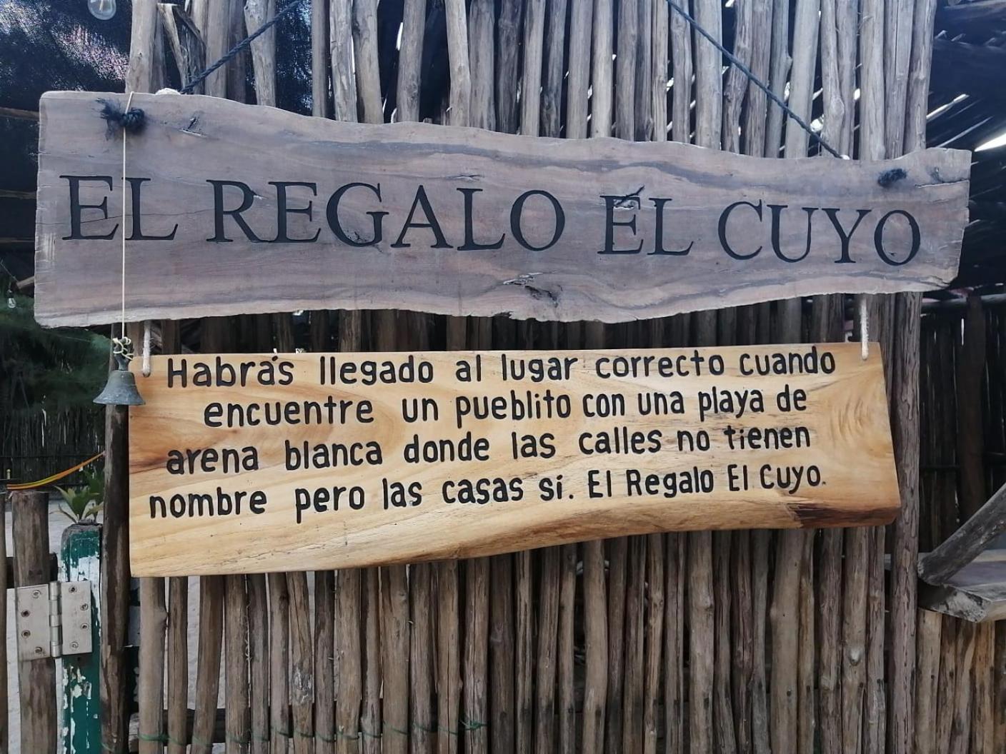 El Regalo El Cuyo Hotel Bagian luar foto